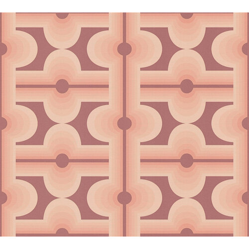 AS Creation Retro Chic - Rood - Retro - 395332