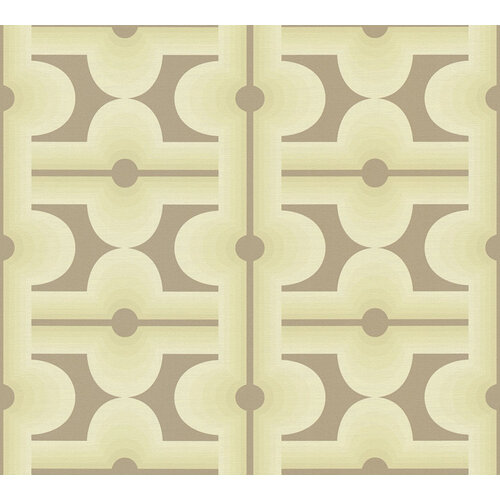 AS Creation Retro Chic - Bruin - Retro - 395333