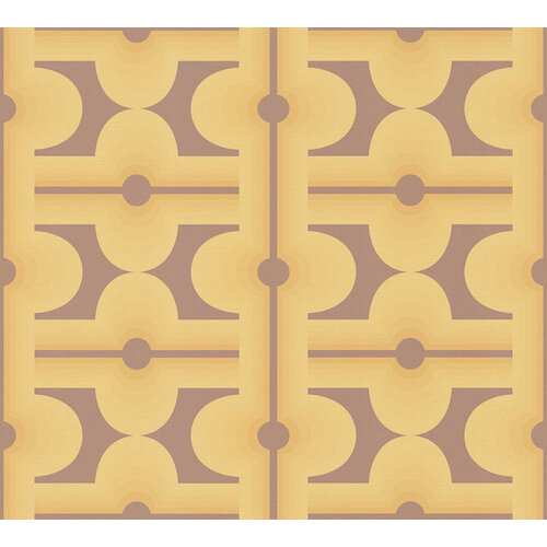 AS Creation Retro Chic - Bruin - Retro - 395334