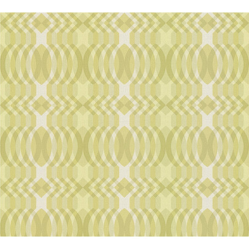 AS Creation Retro Chic - Groen - Retro - 395341 AS Creation Retro Chic - Groen - Retro - 395341