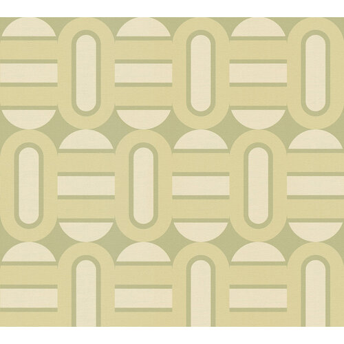 AS Creation Retro Chic - Groen - Retro - 395361