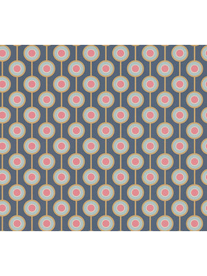 AS Creation Retro Chic - Blauw - Retro - 395371