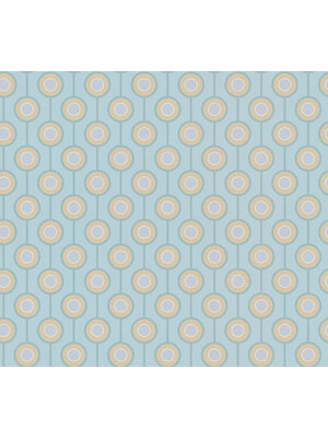 AS Creation Retro Chic - Turquoise - Retro - 395374