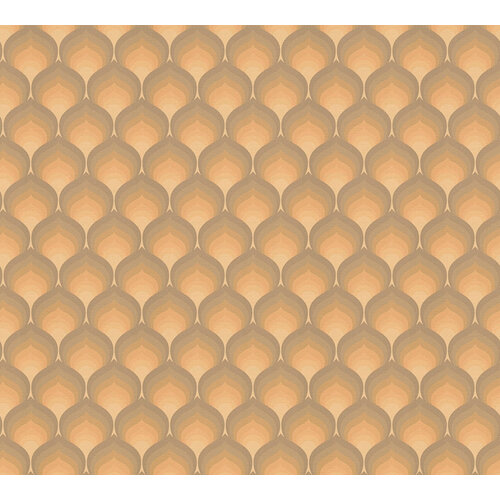 AS Creation Retro Chic - Bruin - Retro - 395384 AS Creation Retro Chic - Bruin - Retro - 395384