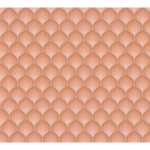 AS Creation Retro Chic - Oranje - Retro - 395385