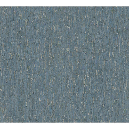Livingwalls Smart Surfaces - Blauw - Metallic - 395621