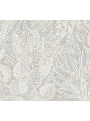 Livingwalls Stories of Life - Grijs - Bladeren - 396534 Livingwalls Stories of Life - Grijs - Bladeren - 396534