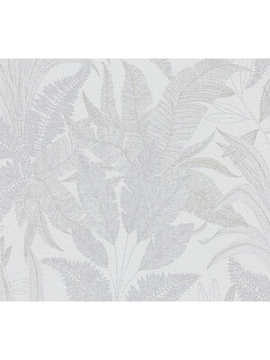 Livingwalls Stories of Life - Grijs - Planten - 396541 Livingwalls Stories of Life - Grijs - Planten - 396541