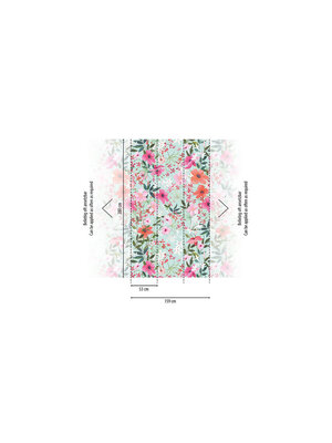 Livingwalls The Wall II - Bont - Bloemen - 391951