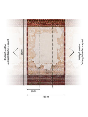 Livingwalls The Wall II - Bruin - Steenlook - 392391 Livingwalls The Wall II - Bruin - Steenlook - 392391