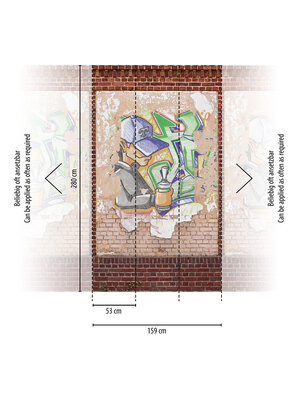 Livingwalls The Wall II - Bruin - Stenen Muur - 392411 Livingwalls The Wall II - Bruin - Stenen Muur - 392411