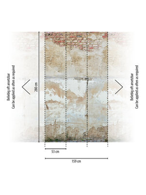 Livingwalls The Wall II - Beige - Betonlook - 392491 Livingwalls The Wall II - Beige - Betonlook - 392491