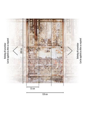 Livingwalls The Wall II - Creme - Stenen Muur - 392531 Livingwalls The Wall II - Creme - Stenen Muur - 392531