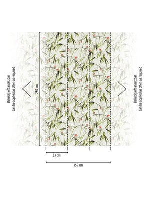 Livingwalls The Wall II - Beige - Floral - 393121 Livingwalls The Wall II - Beige - Floral - 393121