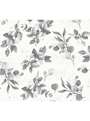 AS Creation Pure Elegance - Wit - Blätter - 397686