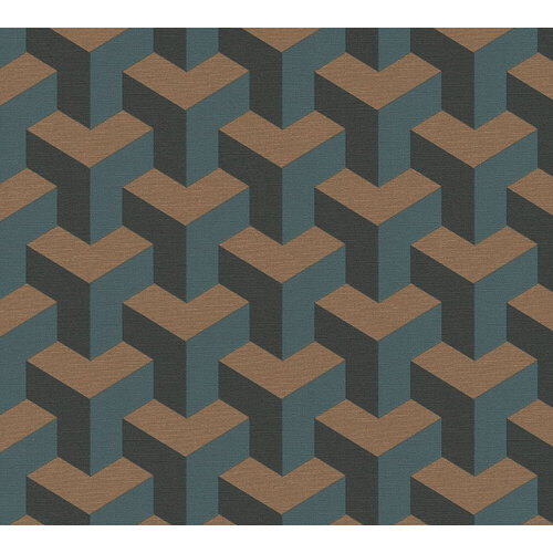 Livingwalls Daniel Hechter 7 - Blauw - Strukturen - 781502