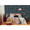 Dutch Wallcoverings Amazonia - Botanist Teal - Beige