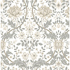 Dutch Wallcoverings British Heritage Bloem Wit/- Beige