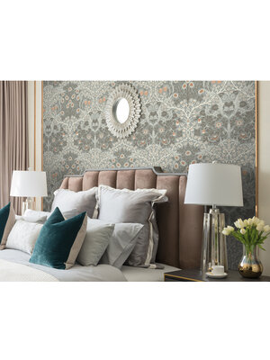 Dutch Wallcoverings British Heritage Bloem Grijs/- Beige