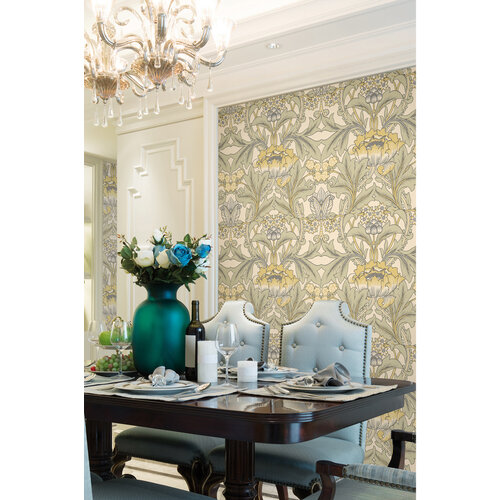 Dutch Wallcoverings British Heritage Bloem - Beige