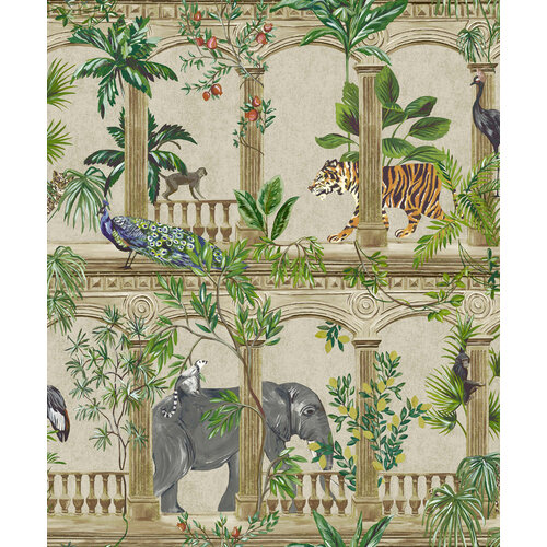 Dutch Wallcoverings Cascading Gardens - Petra - Beige