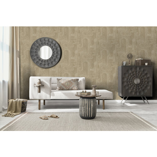 Dutch Wallcoverings Khalili - Macrame Neutral - Beige