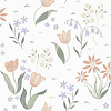 Dutch Wallcoverings FC Langenas- Tulpandans Pastel - 12316
