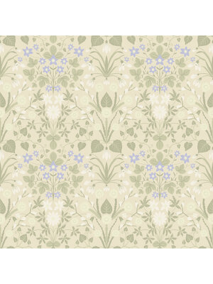 Dutch Wallcoverings Langenas - Varblommor - Beige