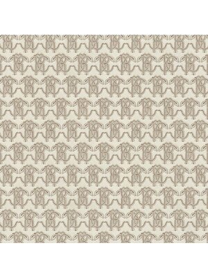 Dutch Wallcoverings FC Roberto Cavalli 9- logo beige - 21035