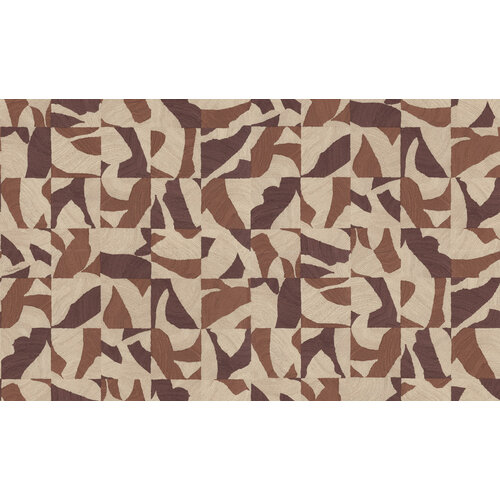Dutch Wallcoverings Roberto Cavalli 9 - Blok Bei/Brn - Beige/Bruin