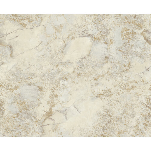 Dutch Wallcoverings Carrara Best - Beige/Goud