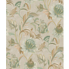 Dutch Wallcoverings Arabesque - Cecelia Beige Green - Beige/Groen