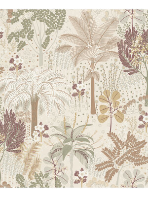 Dutch Wallcoverings Asperia - Louan - Beige/Groen Dutch Wallcoverings Asperia - Louan - Beige/Groen
