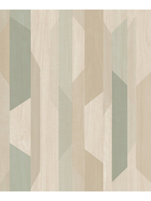 Dutch Wallcoverings Asperia - Kiruna - Beige/Groen Dutch Wallcoverings Asperia - Kiruna - Beige/Groen