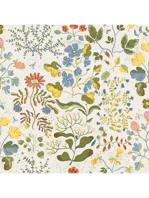 Dutch Wallcoverings Fägring - Groh - Beige/Groen