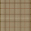 Dutch Wallcoverings Sauvage Ruit - Beige/Rood