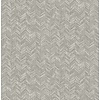 Dutch Wallcoverings Euphorie - Visgraat - Beige/Zilver