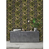 Dutch Wallcoverings Cascading Gardens - Akello - Black