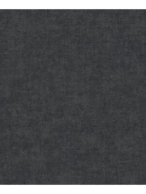Dutch Wallcoverings Vlies Textured Touch Uni - Black/Silver Dutch Wallcoverings Vlies Textured Touch Uni - Black/Silver