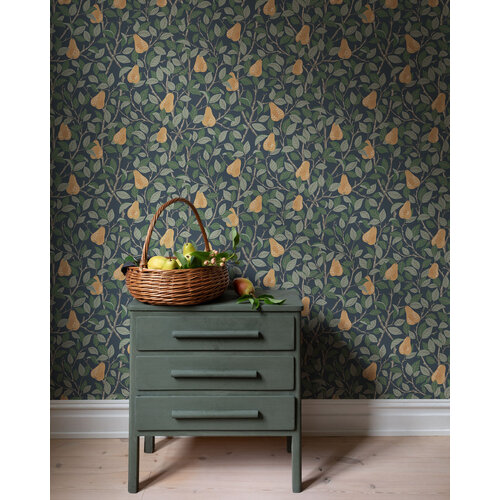 Dutch Wallcoverings Angas - Pirum Blue - Blauw