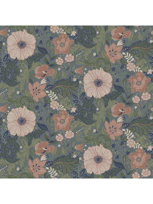 Dutch Wallcoverings FC Angas- Victor Blue - 13112