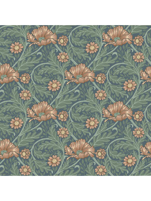 Dutch Wallcoverings Angas - Esther Blue - Blauw Dutch Wallcoverings Angas - Esther Blue - Blauw