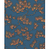 Dutch Wallcoverings Wall Fabric/Bs1 Pine Tree Blue - Blauw