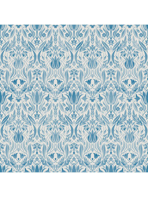 Dutch Wallcoverings FC Blomstermala- Ludvig Blue - 51019