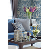 Dutch Wallcoverings British Heritage Bloem - Blauw