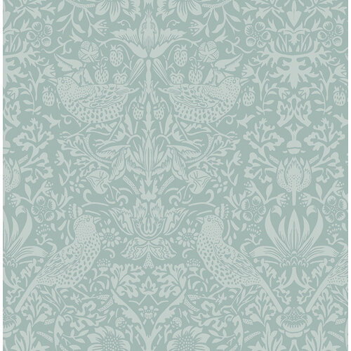 Dutch Wallcoverings British Heritage Vogel L.- Blauw