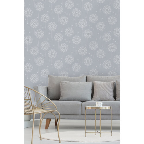 Dutch Wallcoverings Eleganza - Allora Blue - Blauw