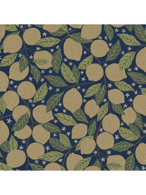 Dutch Wallcoverings Gronhaga - Lemona Blue - Blauw