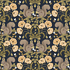 Dutch Wallcoverings Gronhaga - Kurre Dark Blue - Blauw