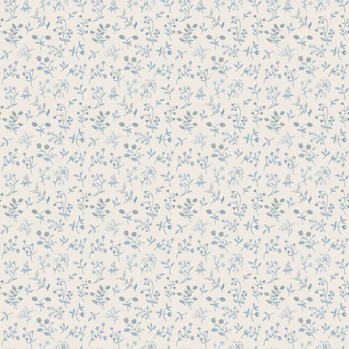 Dutch Wallcoverings Havsblick - Josefin Blue - Blauw